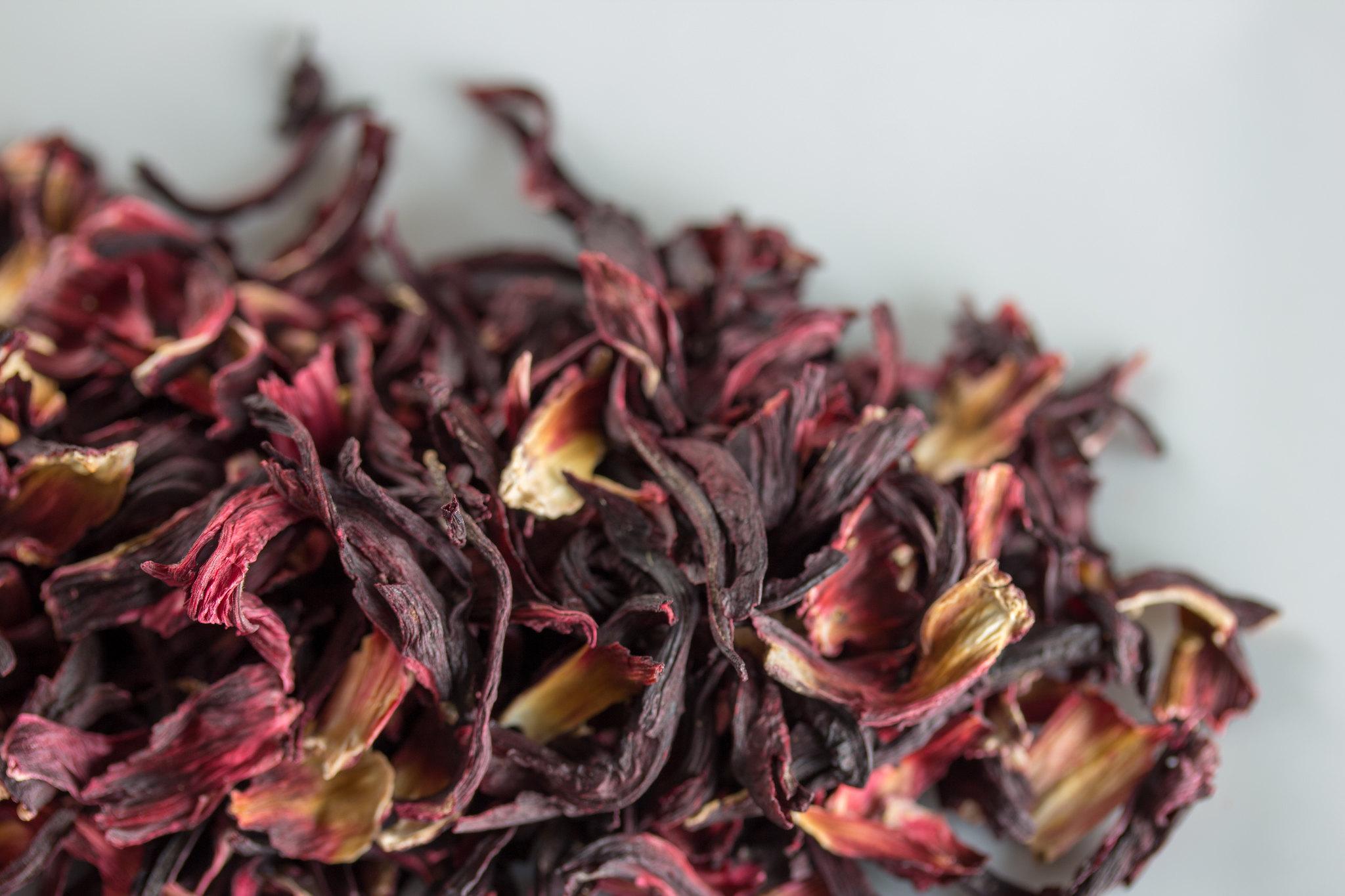 Dried Hibiscus (credit: Mattie Hagedorn / CC BY-SA 2.0 DEED Attribution-ShareAlike 2.0 Generic)