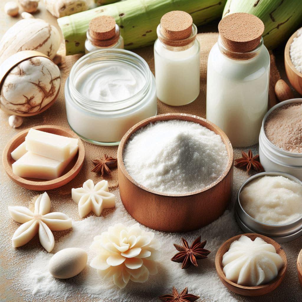 Productos de Baño, Desodorantes Naturales que utilizan harina de yuca como ingrediente (Dominio Público)