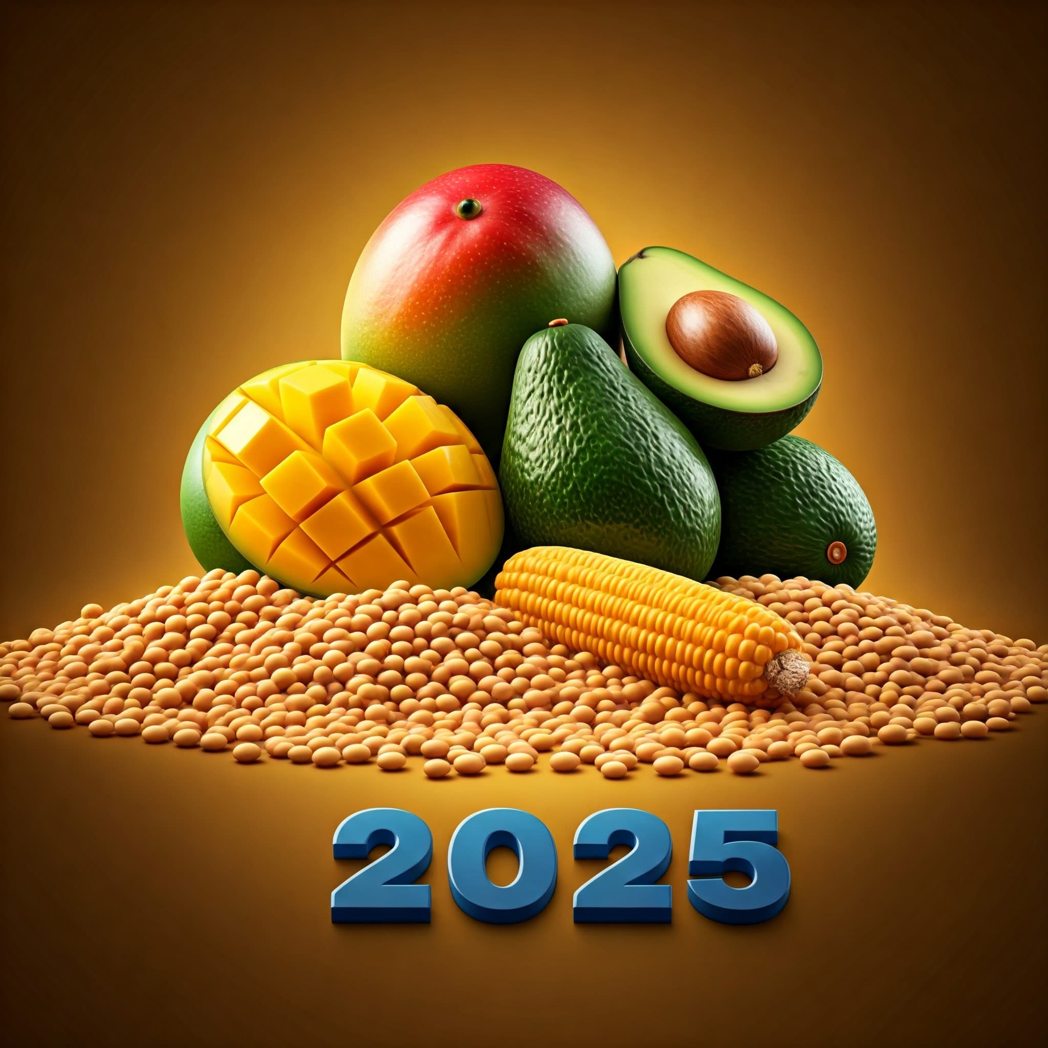 Feliz Año Nuevo 2025 (Imagen generada por IA)