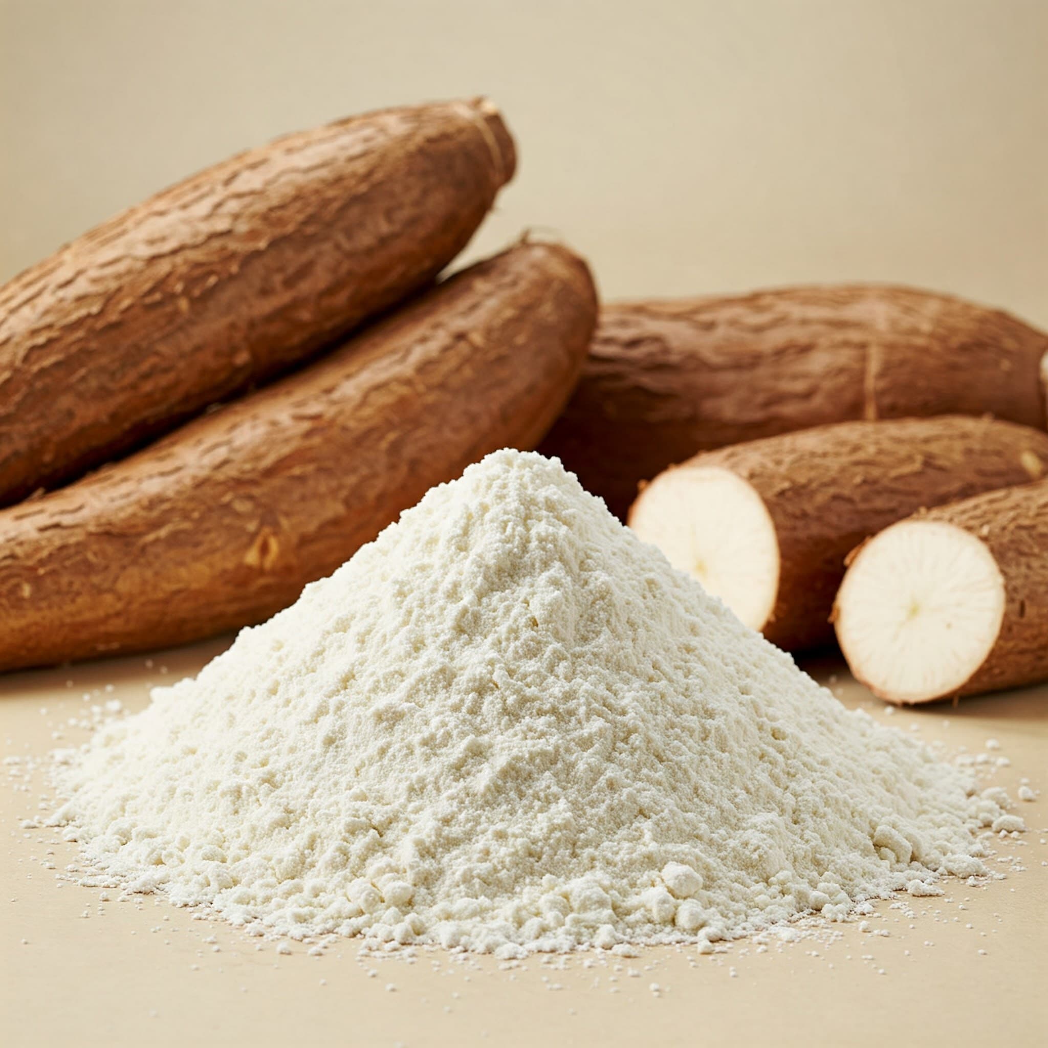 Farine de Manioc (Image Générée par IA)