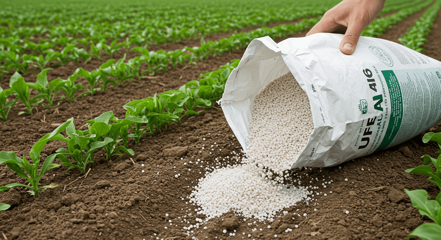 Un paquet d'urée N46 (image générée par l'IA).