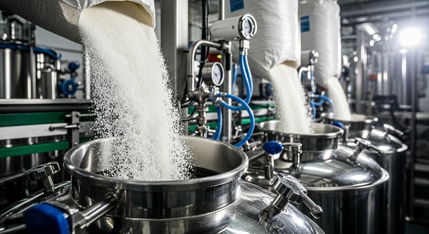 브라질 ICUMSA 45 정제 설탕 벌크 공급