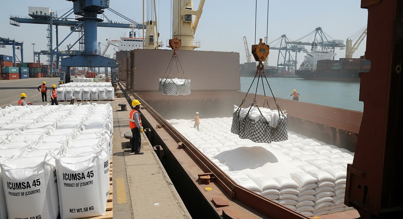 Azúcar ICUMSA 45 de Brasil | Refinada Premium Alimentaria