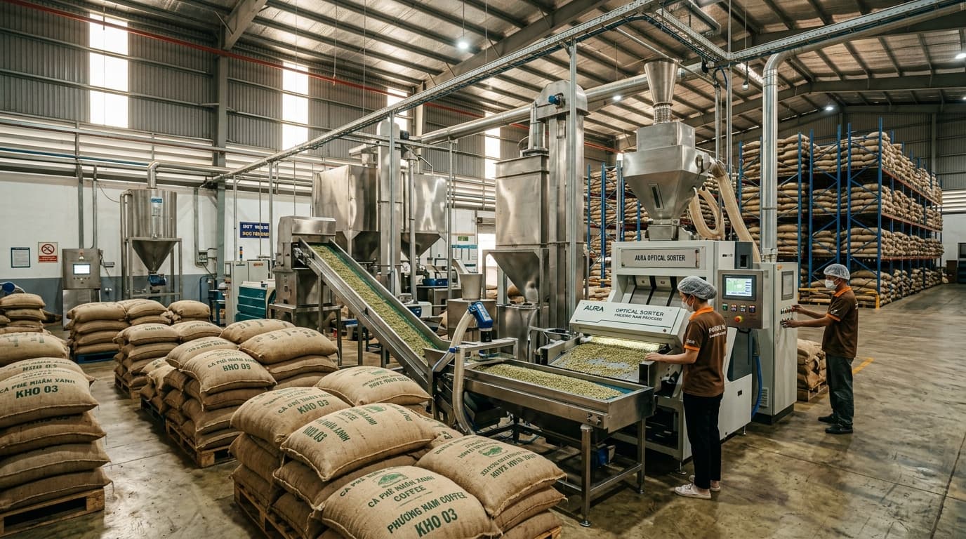 Café vietnamien origine fiable pour importateurs, fabricants