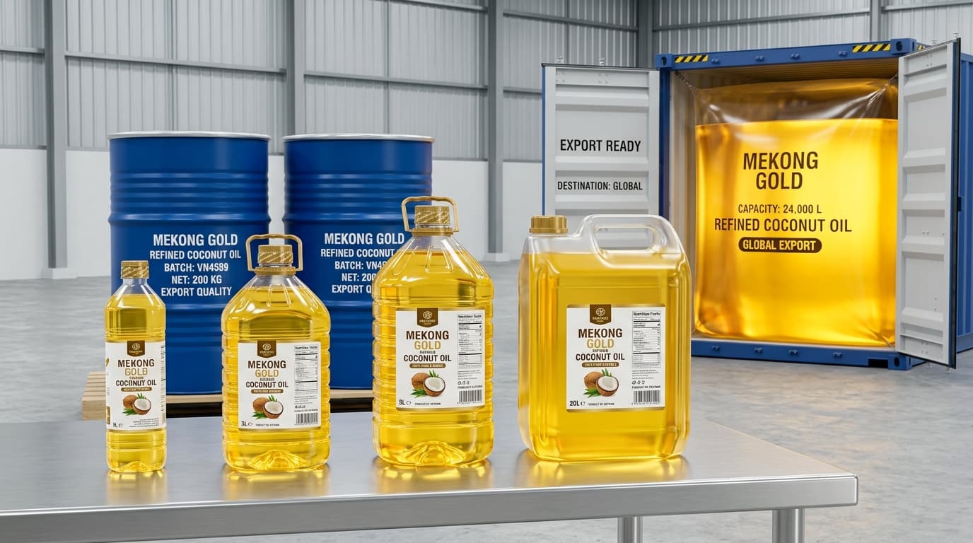 Vietnams Kokosölindustrie: Wachstum, Qualität, Exportstärke