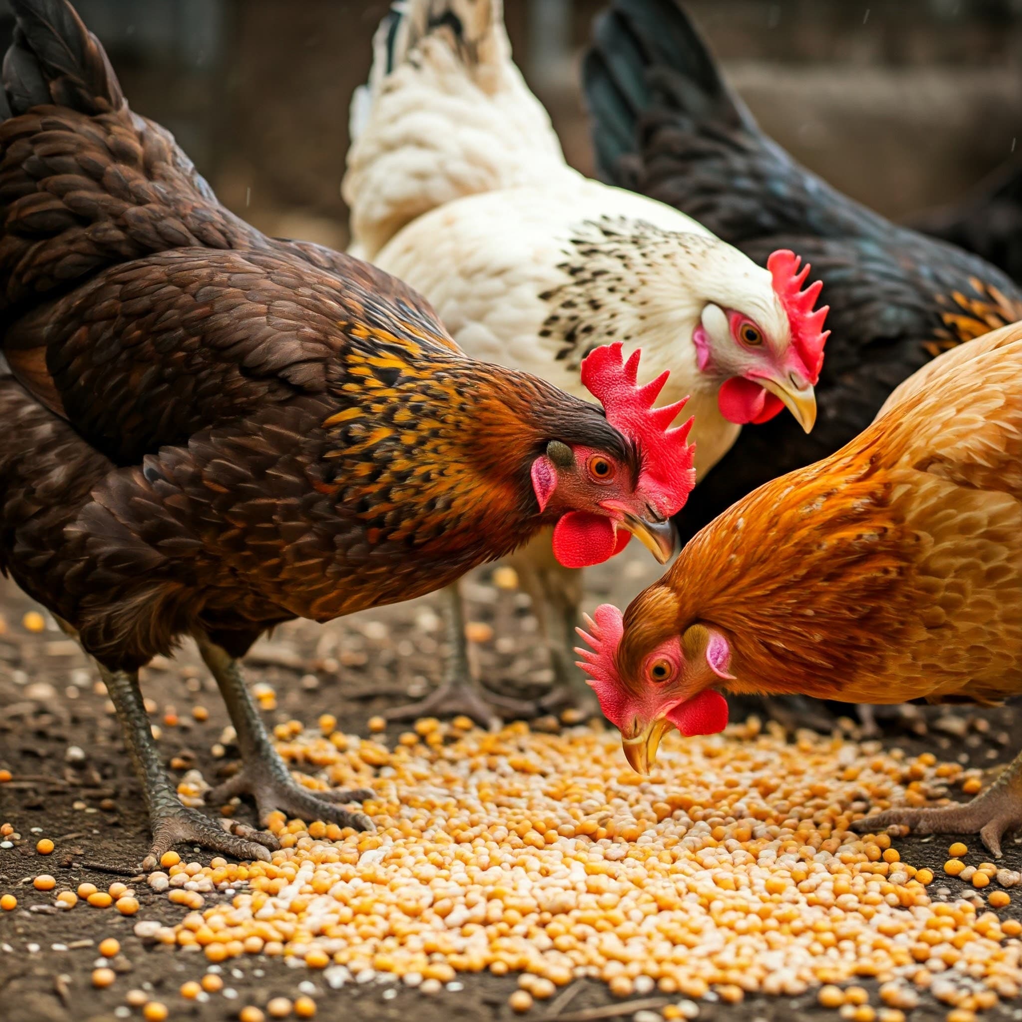 ذرة غير معدلة وراثيًا ممتازة لتغذية الحيوانات