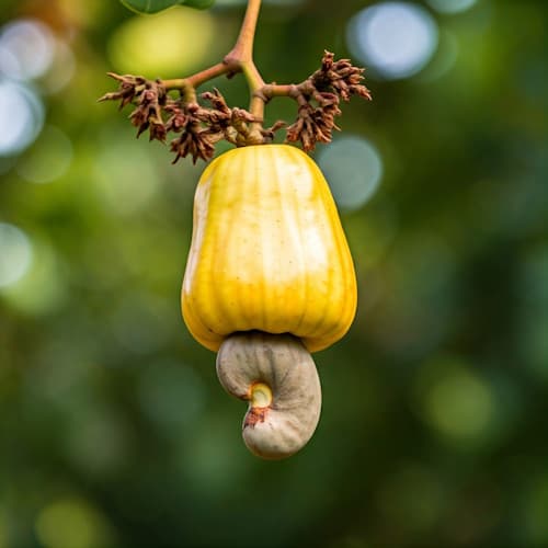 مكسرات الكاجو الخام الفاخرة