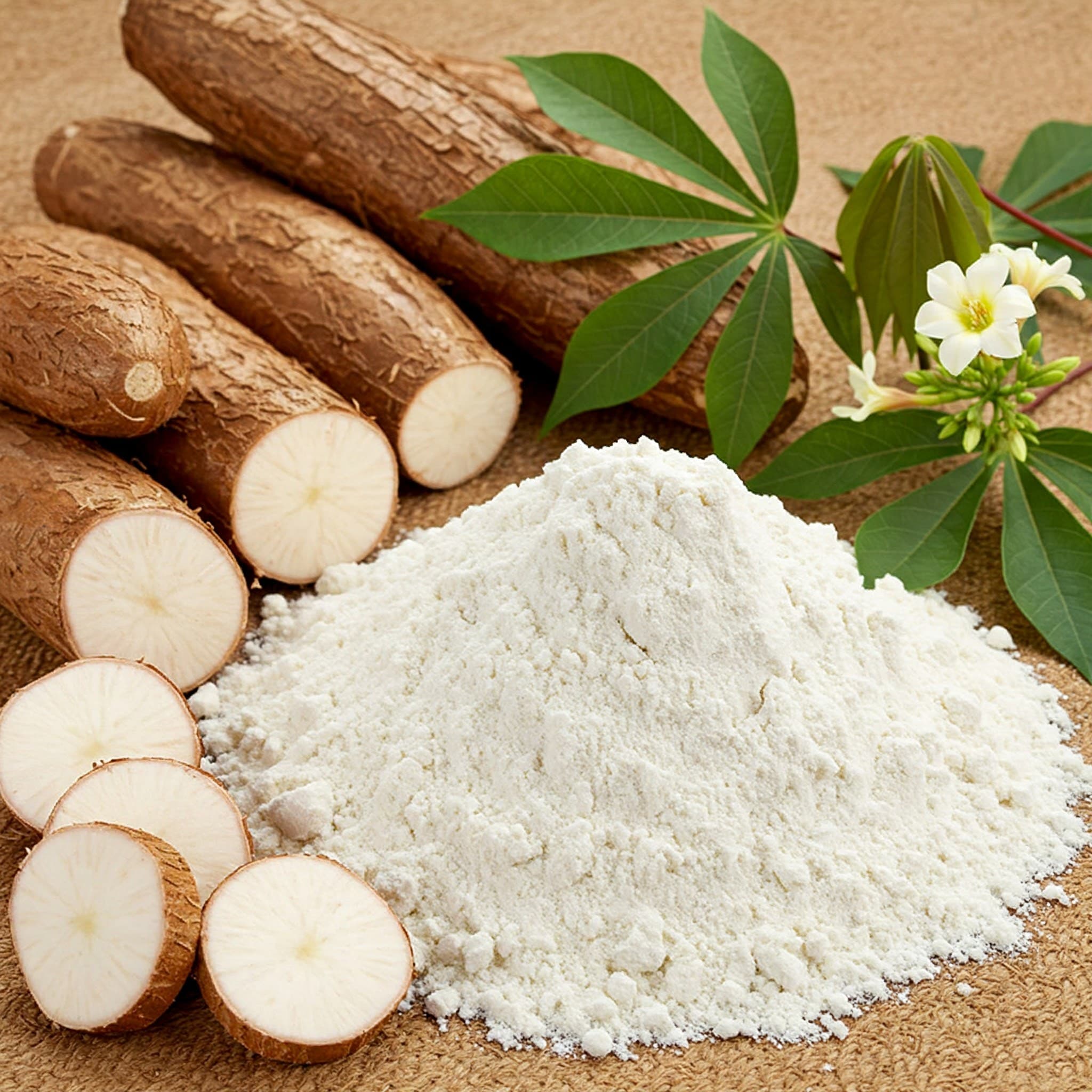 دقيق الكسافا الفاخر – جودة واستدامة من نيجيريا